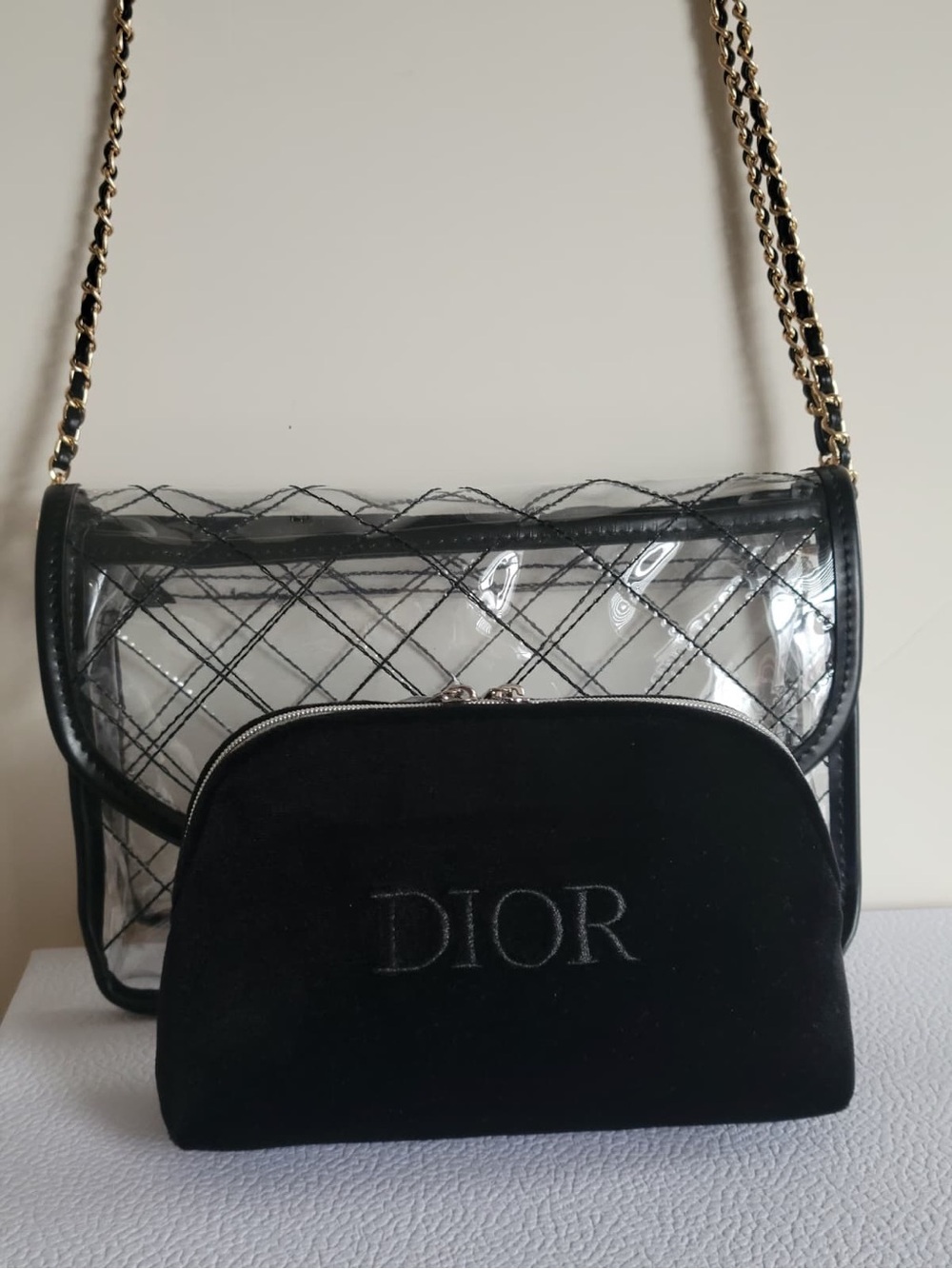 Dior Black Pouch
